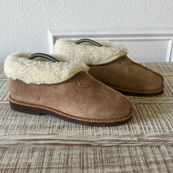Men’s wool and leather moccasins main image 4